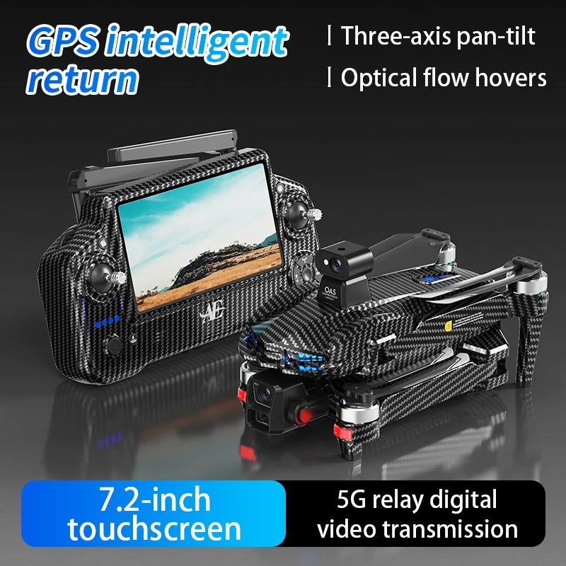Drone Gimbal 3 Axis - 2025 AE60 URTLA GPS 드론 8K