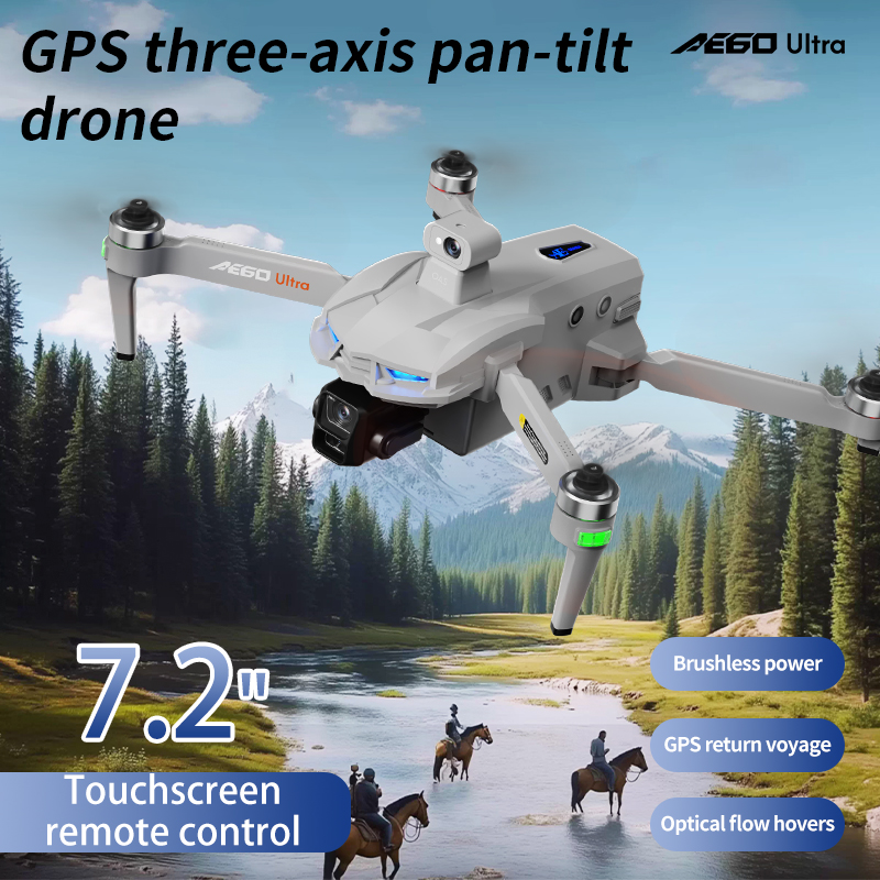 2025 AE60 URTLA GPS 드론 8K 카메라  - Drone Gimbal 3 Axis 리뷰 및 가격