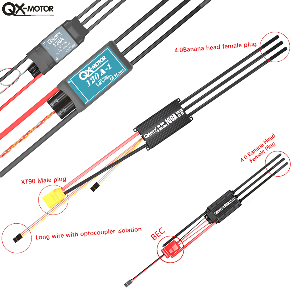 20A-120A QX-MOTOR EDF 덕트 팬 모터  - Drone Gimbal Controller 리뷰 및 가격