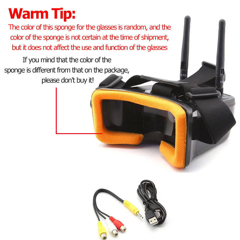 VR009 FPV 비디오 고글 3인치 480*320 L - Drone Gimbal Controller 리뷰 및 가격